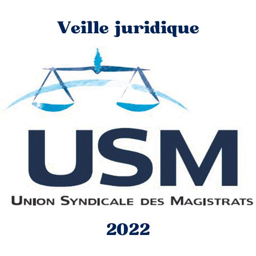 Veille juridique 2022