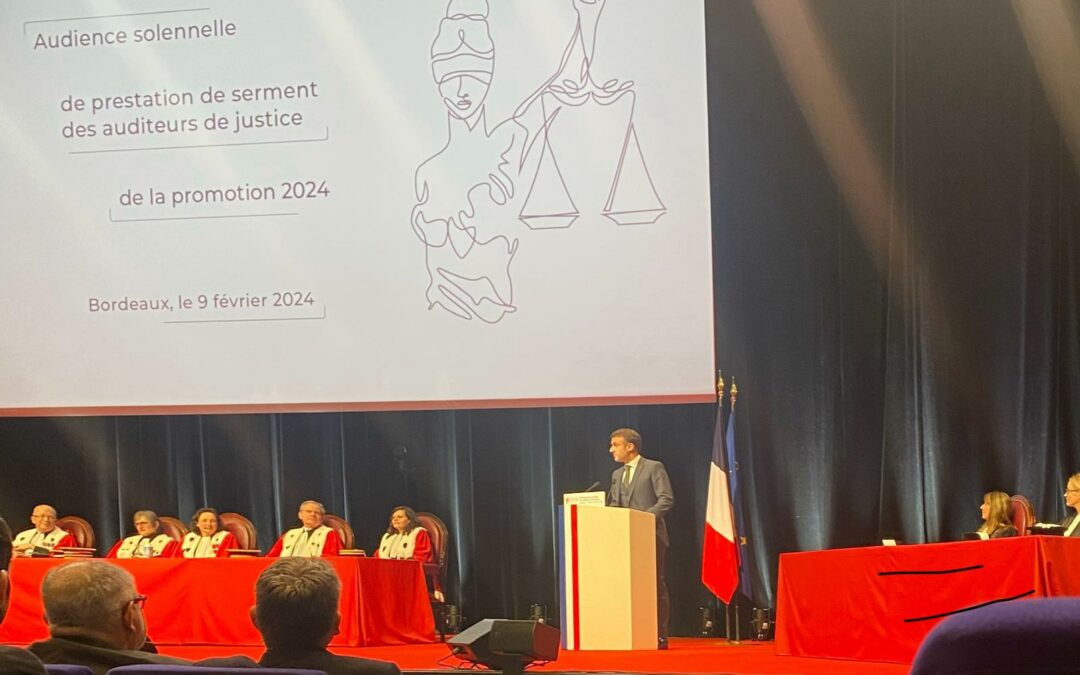 L&rsquo;USM à la rencontre des auditeurs de justice (promo 2024)