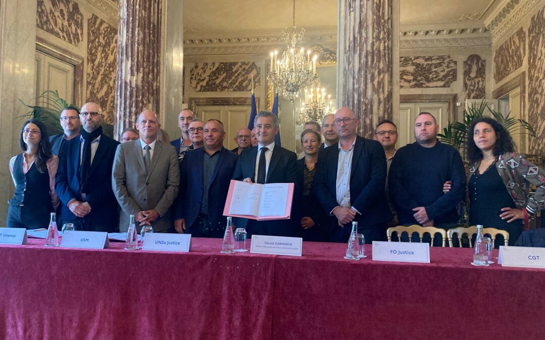 Signature de l&rsquo;accord QVCT